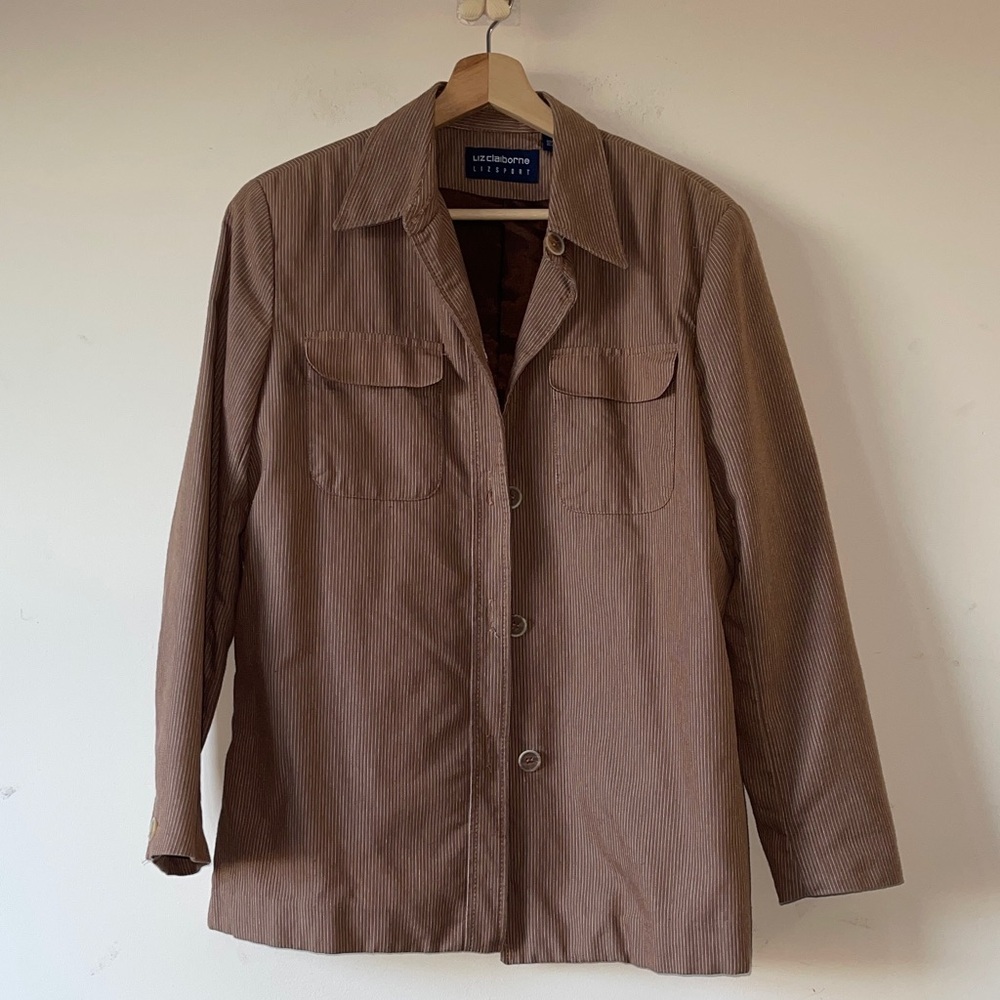 Liz Claiborne Brown Jacket